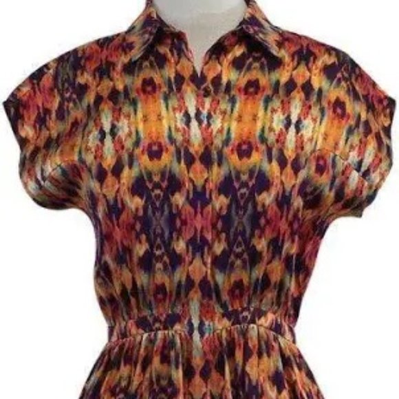 ICB New York Silk Dress - Size O - Picture 4 of 4